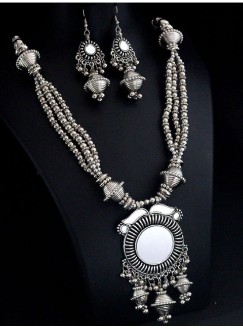 Oxidized Jewelry Set